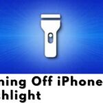 how to turn off iphone flashlight
